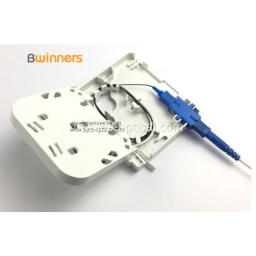 กล่องต่อสายไฟเบอร์ออปติก 1 พอร์ต SC / APC FTTH